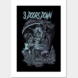 3 DOORS DOWN BAND DESIGN Posters and Art